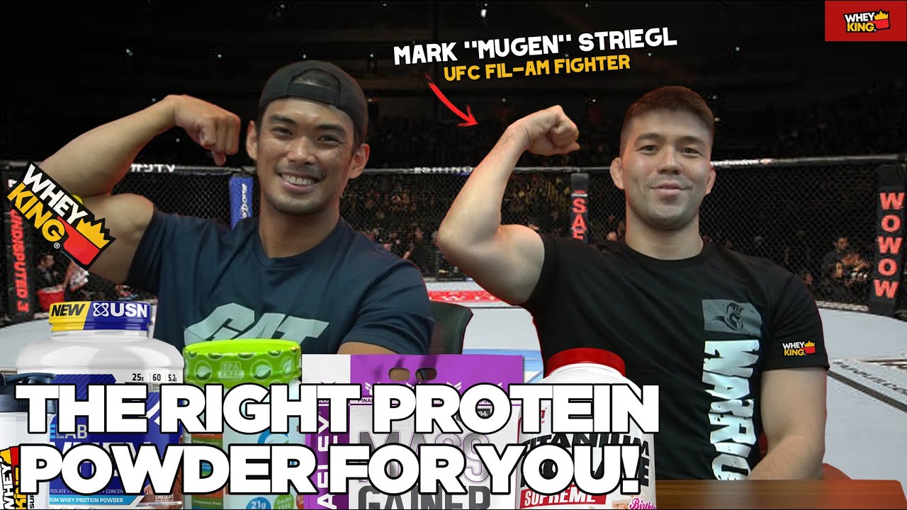 PROTEIN POWDER: HOW TO BEST USE IT TO MAXIMIZE RESULTS! WITH FILIPINO UFC FIGHTER MARK MUGEN STRIEGL