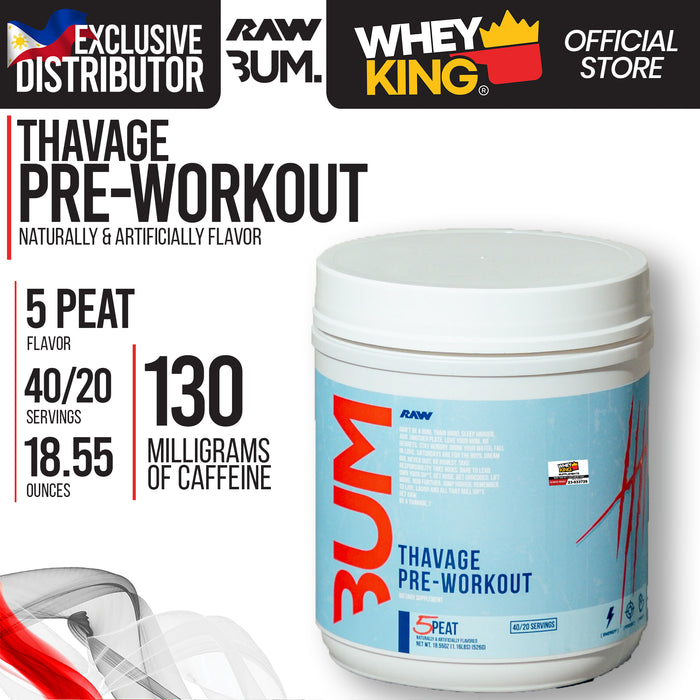 RAW Nutrition | CBUM - Thavage Pre-Workout