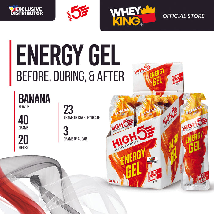 HIGH5 Energy Gels - 1 Box 20 Pcs