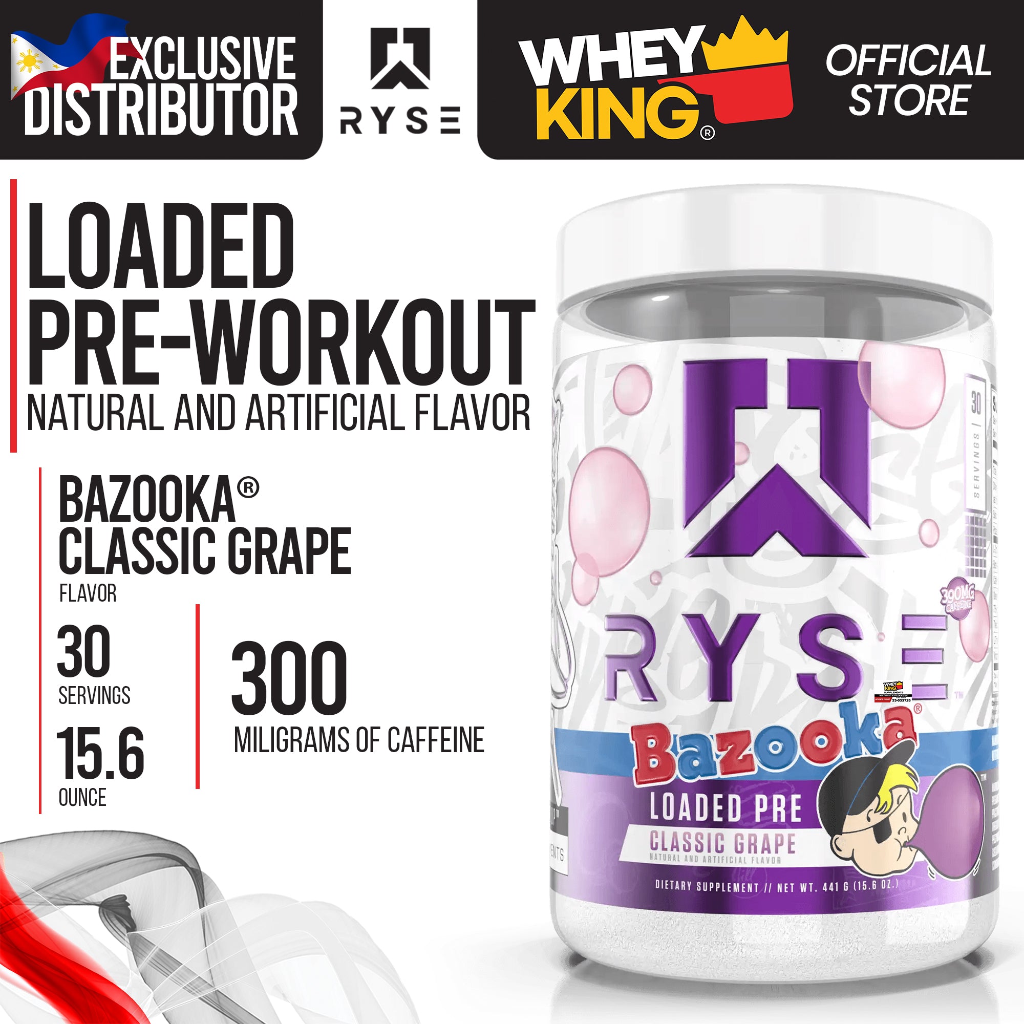 RYSE - Loaded Pre Workout