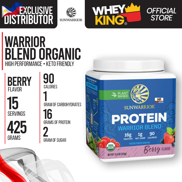 Sunwarrior - Warrior Plant Protein Blend ( 375g )