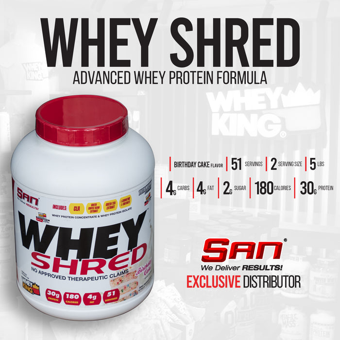 San Nutrition Whey Shred