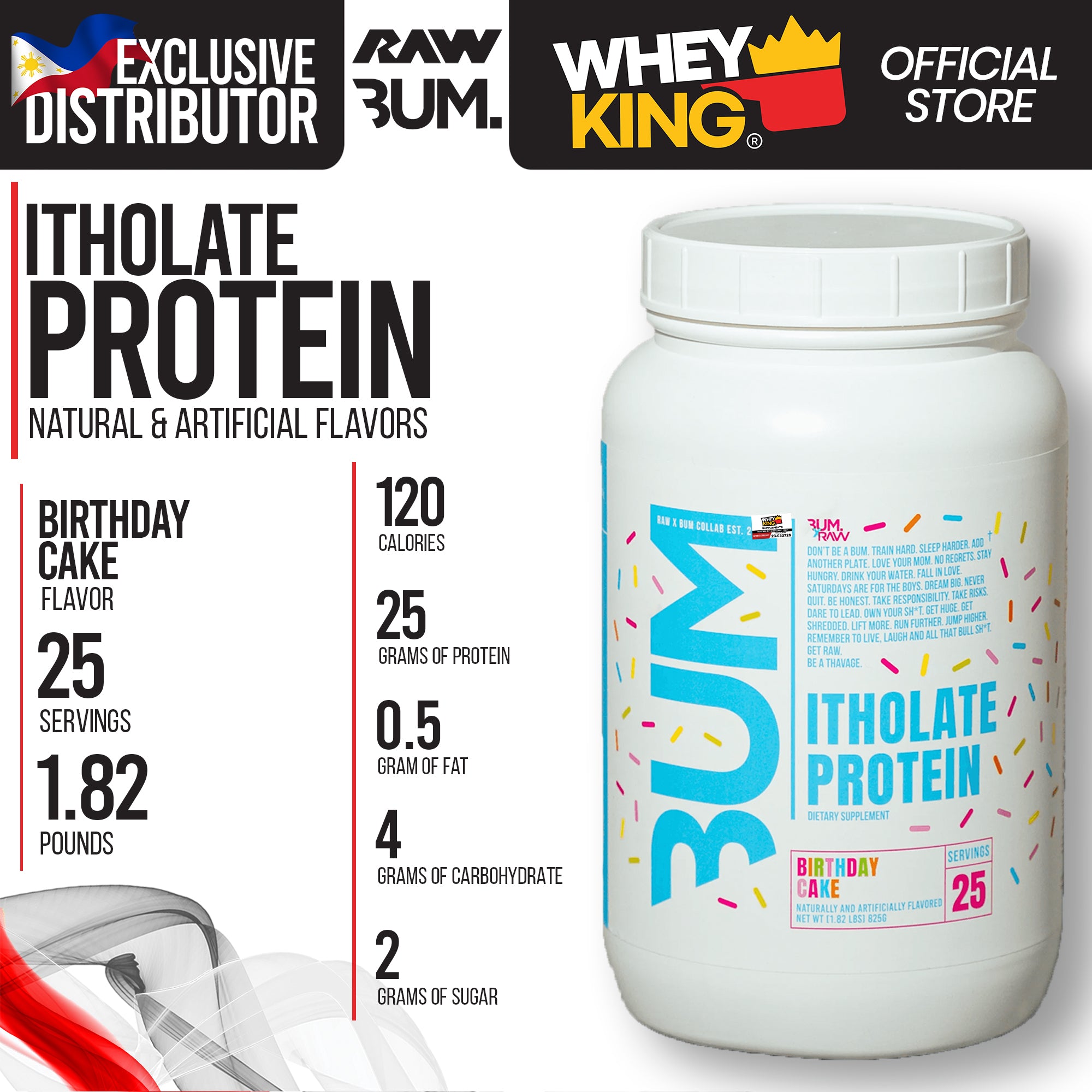 RAW Nutrition | CBUM - Itholate Protein