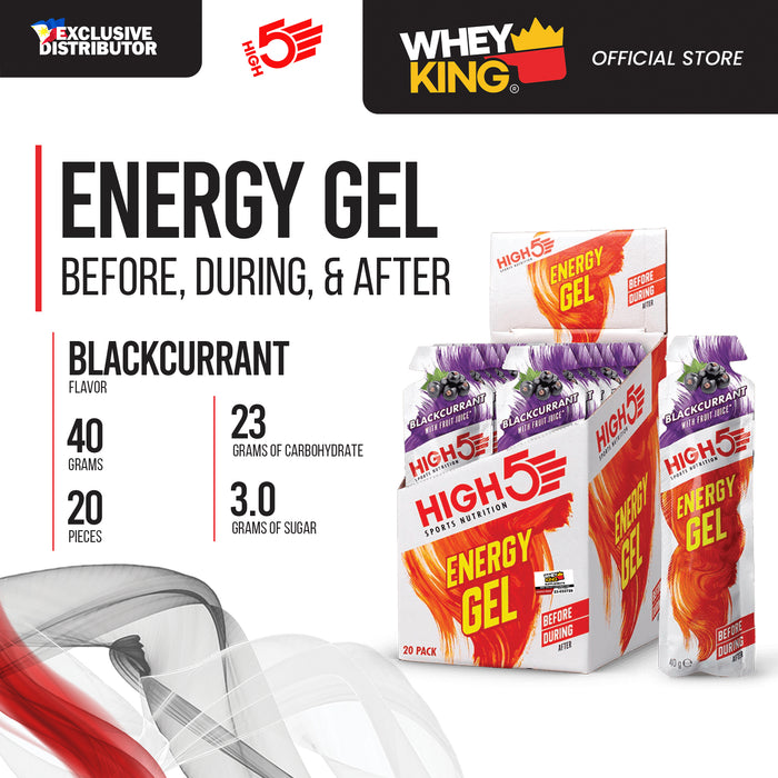 HIGH5 Energy Gels - 1 Box 20 Pcs