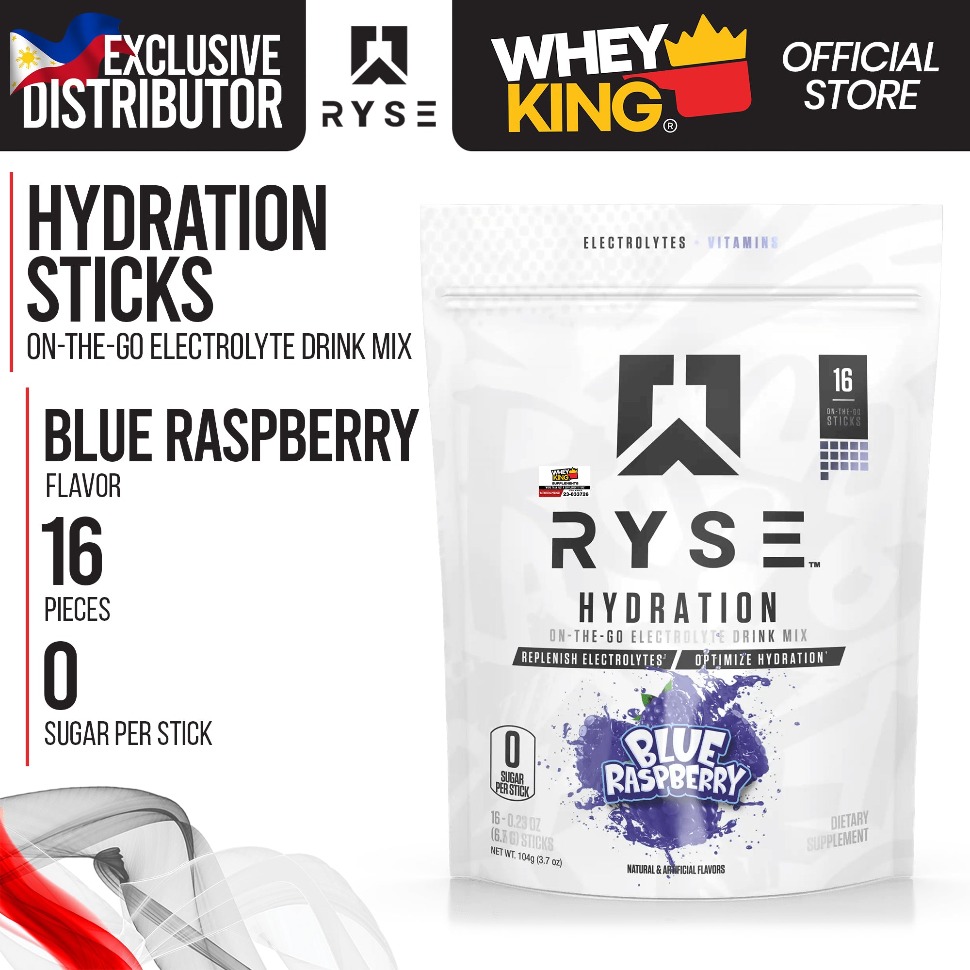 RYSE - Hydration Sticks