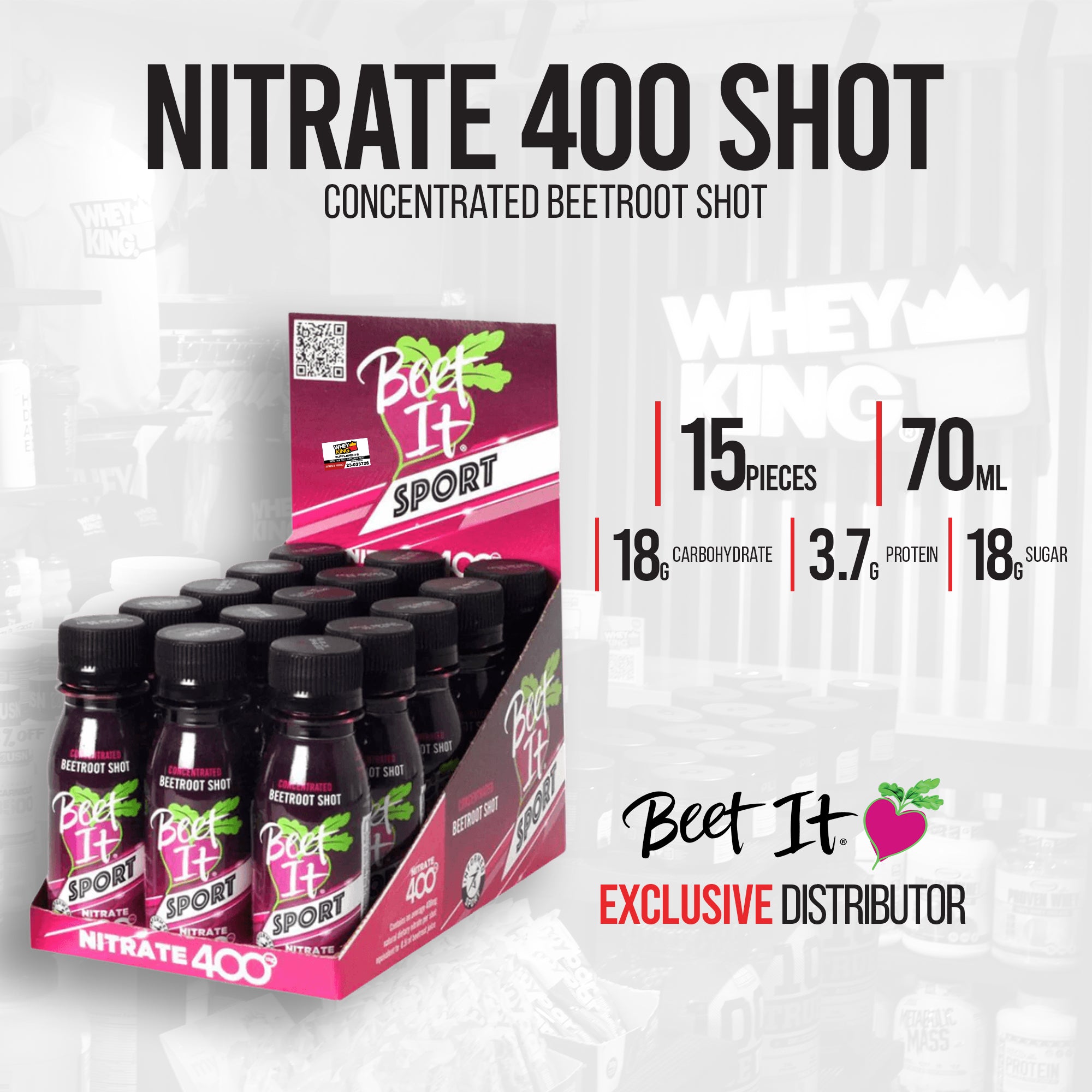 Beet it - Nitrate 400 Shot (Box)