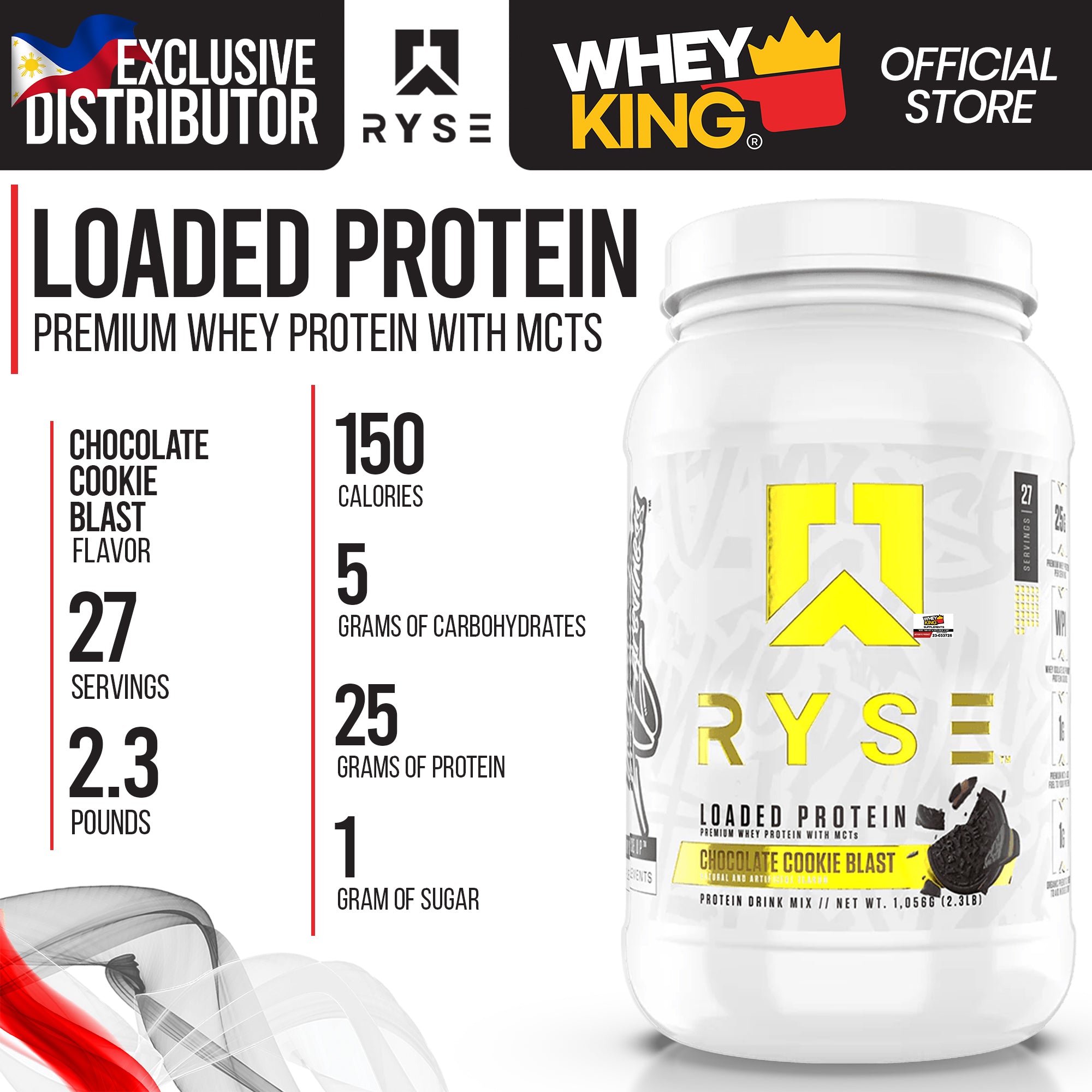 RYSE - Loaded Protein (2lbs)