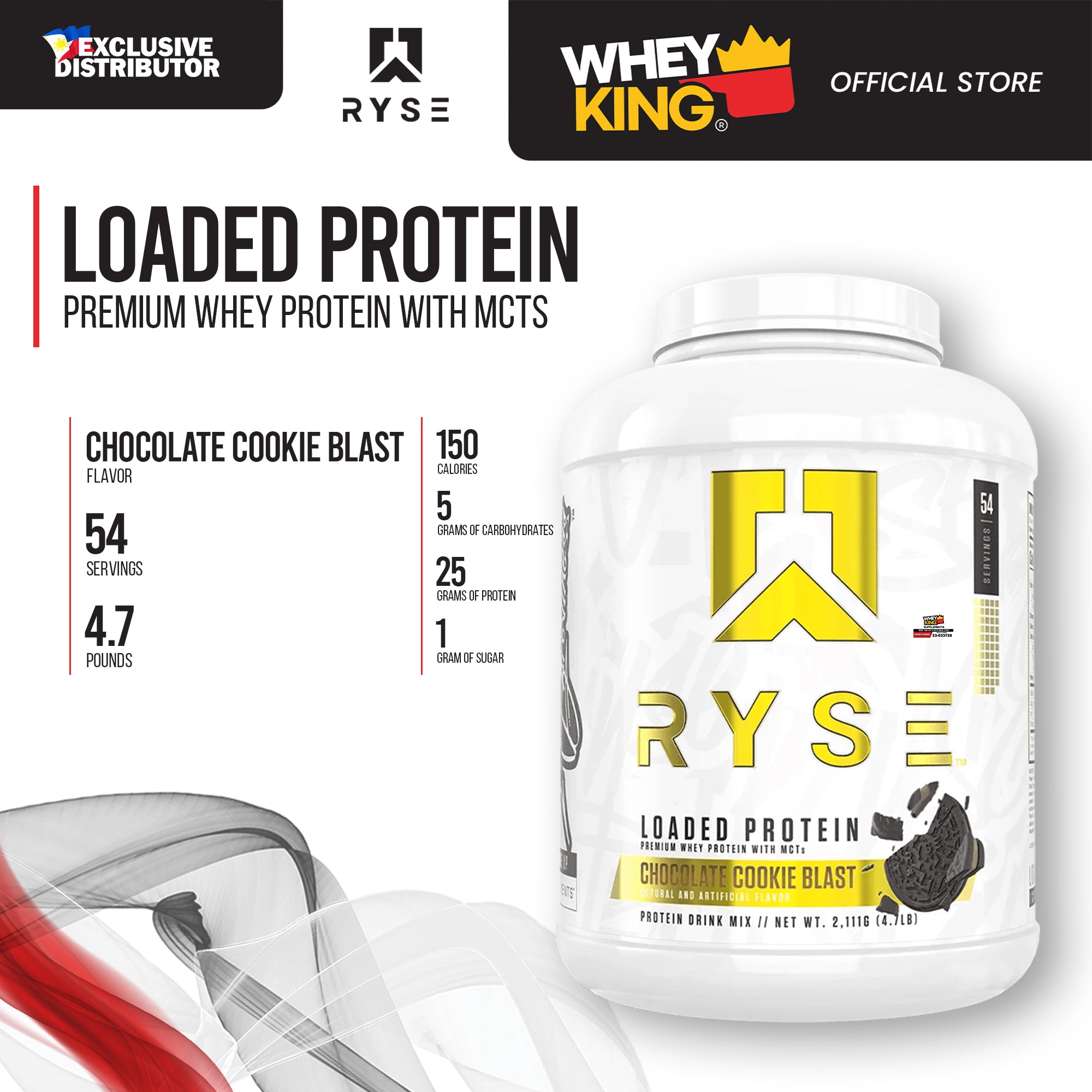 RYSE - Loaded Protein (4lbs)