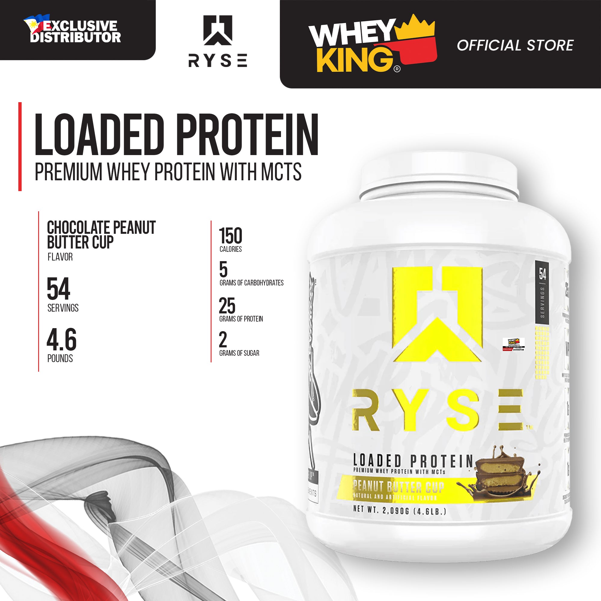 RYSE - Loaded Protein (4lbs)