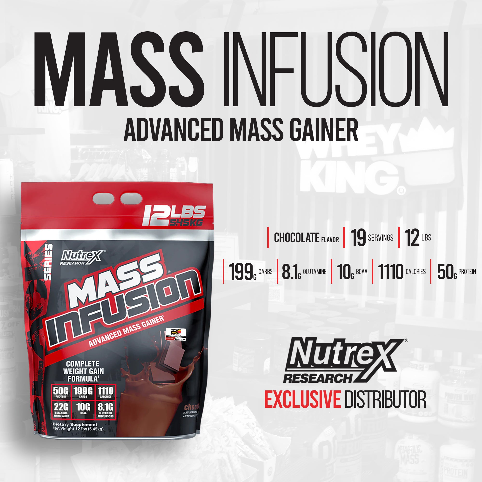 Nutrex Mass Infusion FREE BIDON