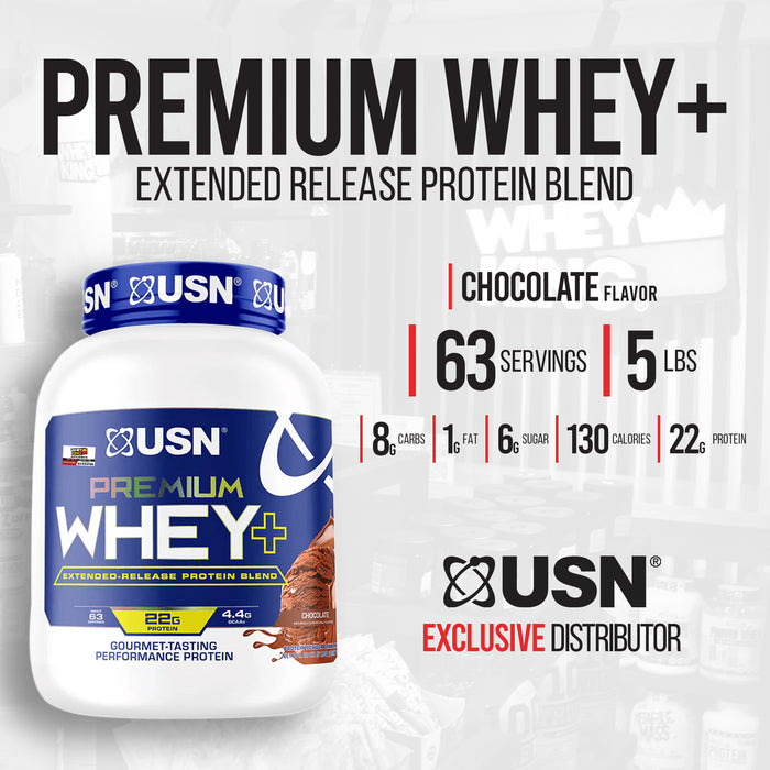 USN Premium Whey+ Protein 5lbs