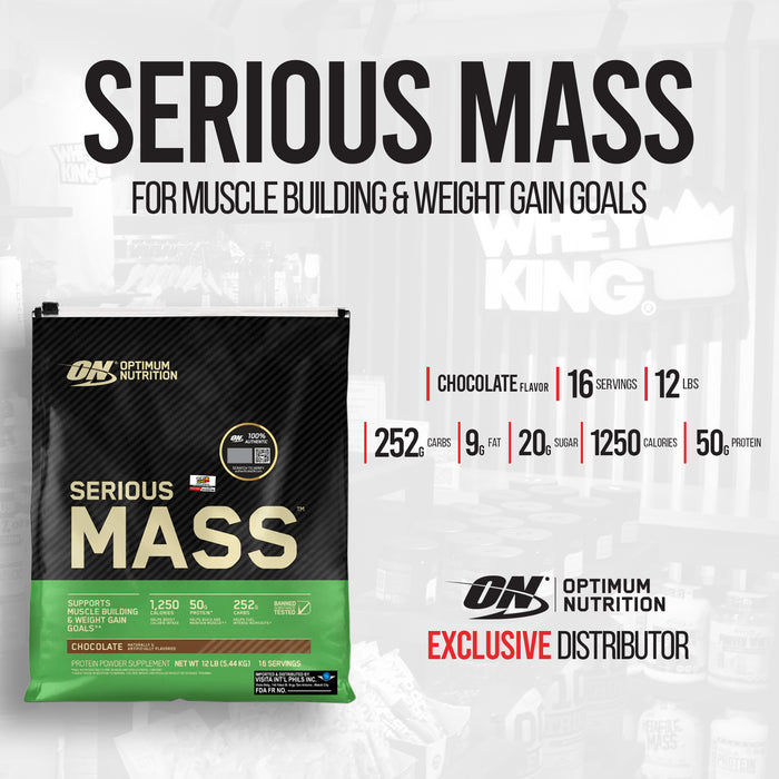 Optimum Nutrition - Serious Mass (12lbs)