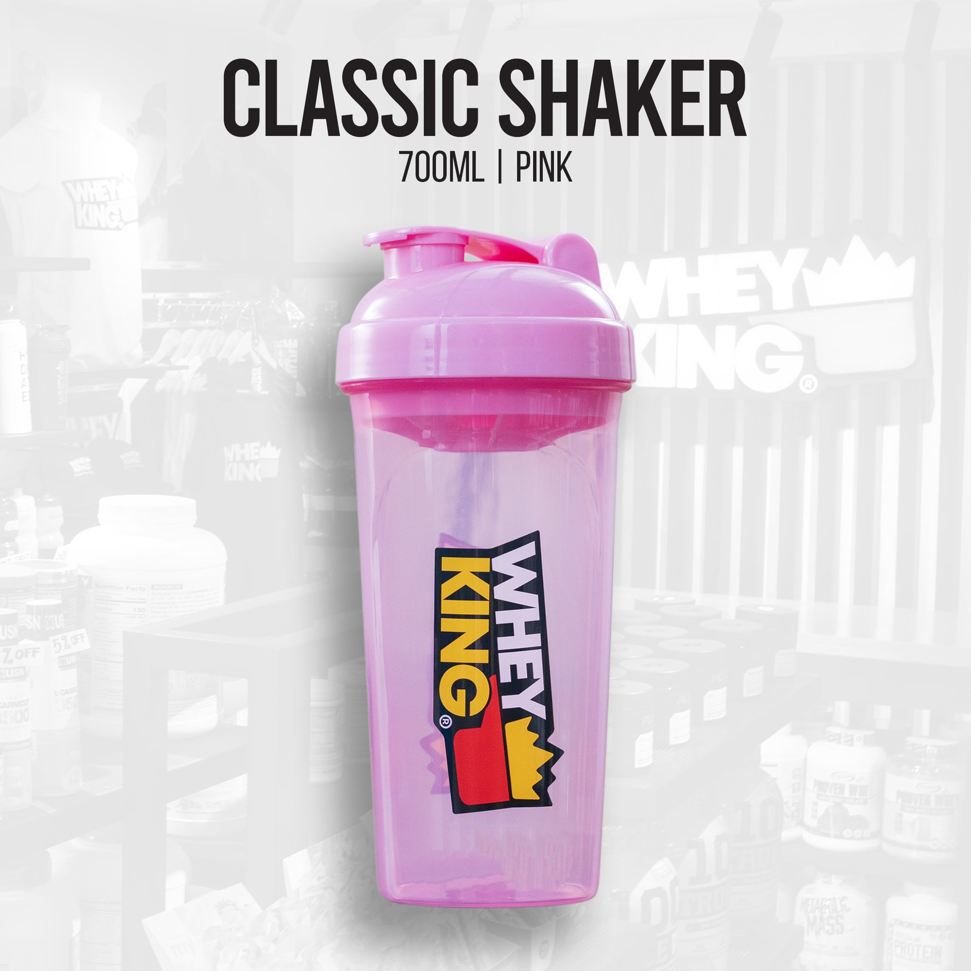 Whey King Classic Shaker - 700ml