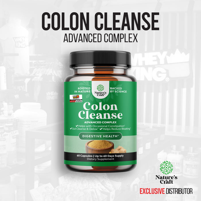 Natures Craft Colon Cleanse - 60 Capsules Exp 03/31/2025