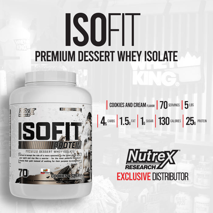 Nutrex ISOFIT Isolate Whey Protein