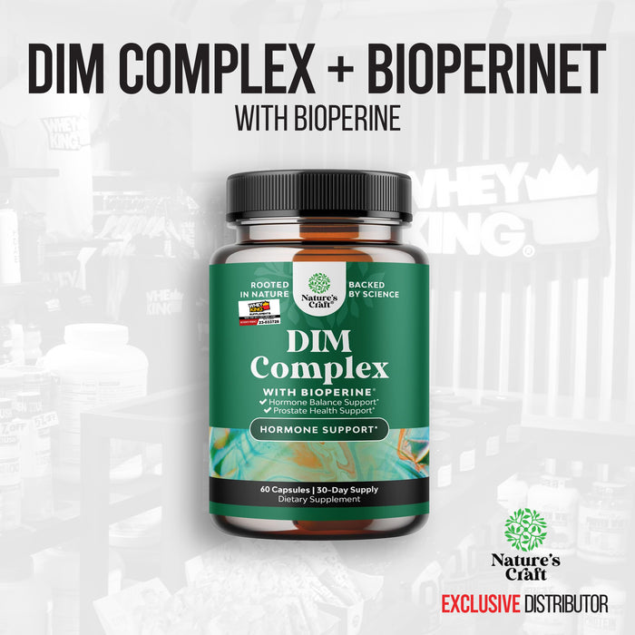 Natures Craft Dim Complex With Bioperine - 60 Capsules