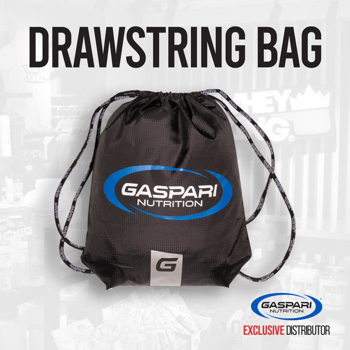 Gaspari Drawstring Bag (Black Blue)