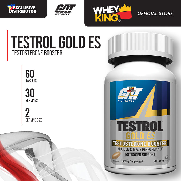 GAT Sport Testrol Gold ES Testo, Muscle & Fertility Support