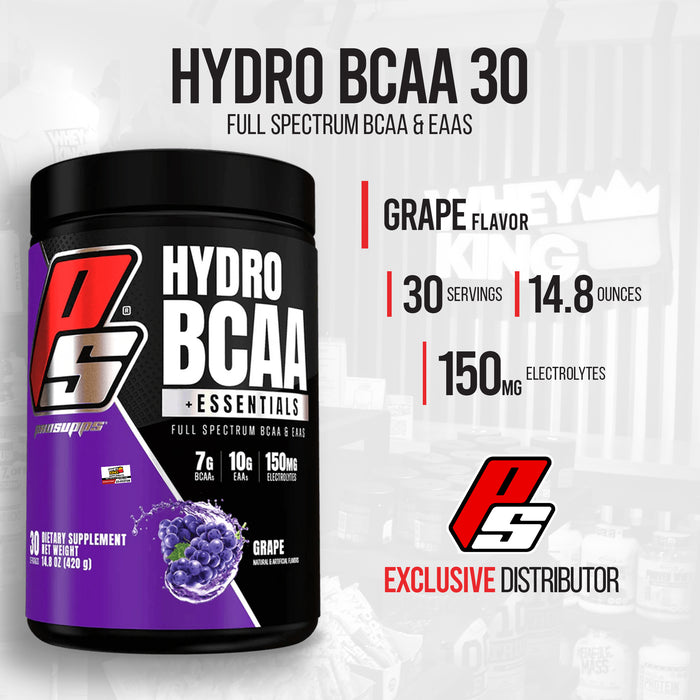 ProSupps Hydro BCAA 30 Hydration, Endurance & Recovery