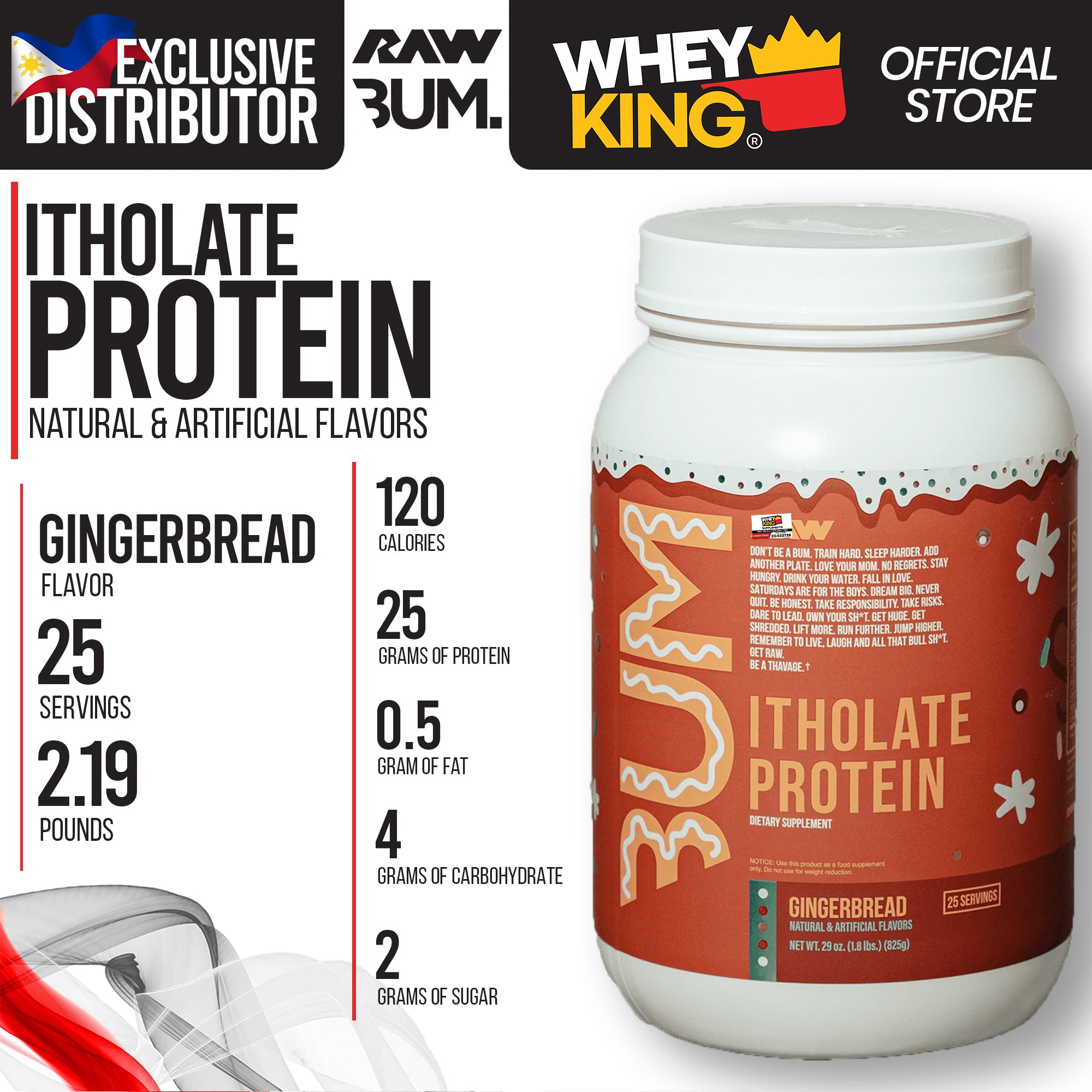 RAW Nutrition | CBUM - Itholate Protein