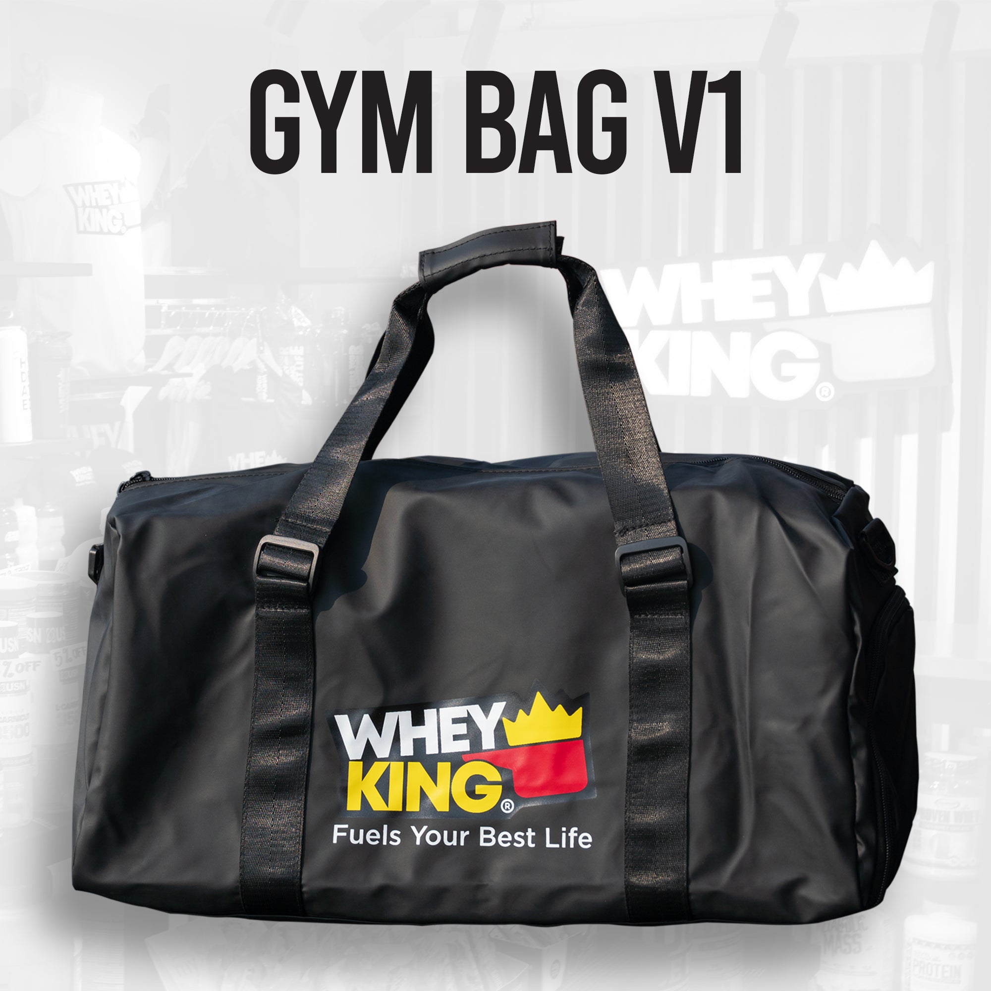 Whey King Gym Bag ver. 1