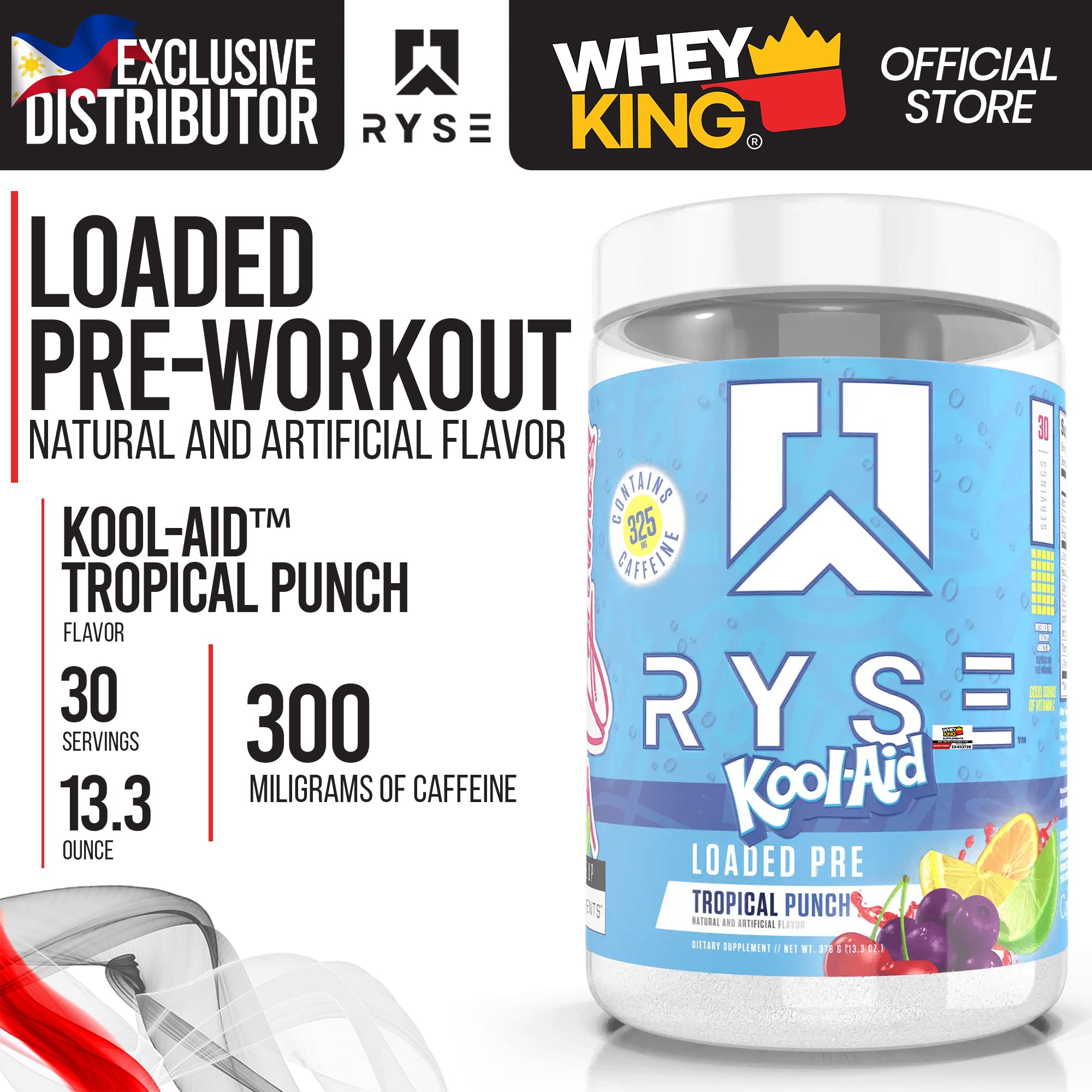 RYSE - Loaded Pre Workout