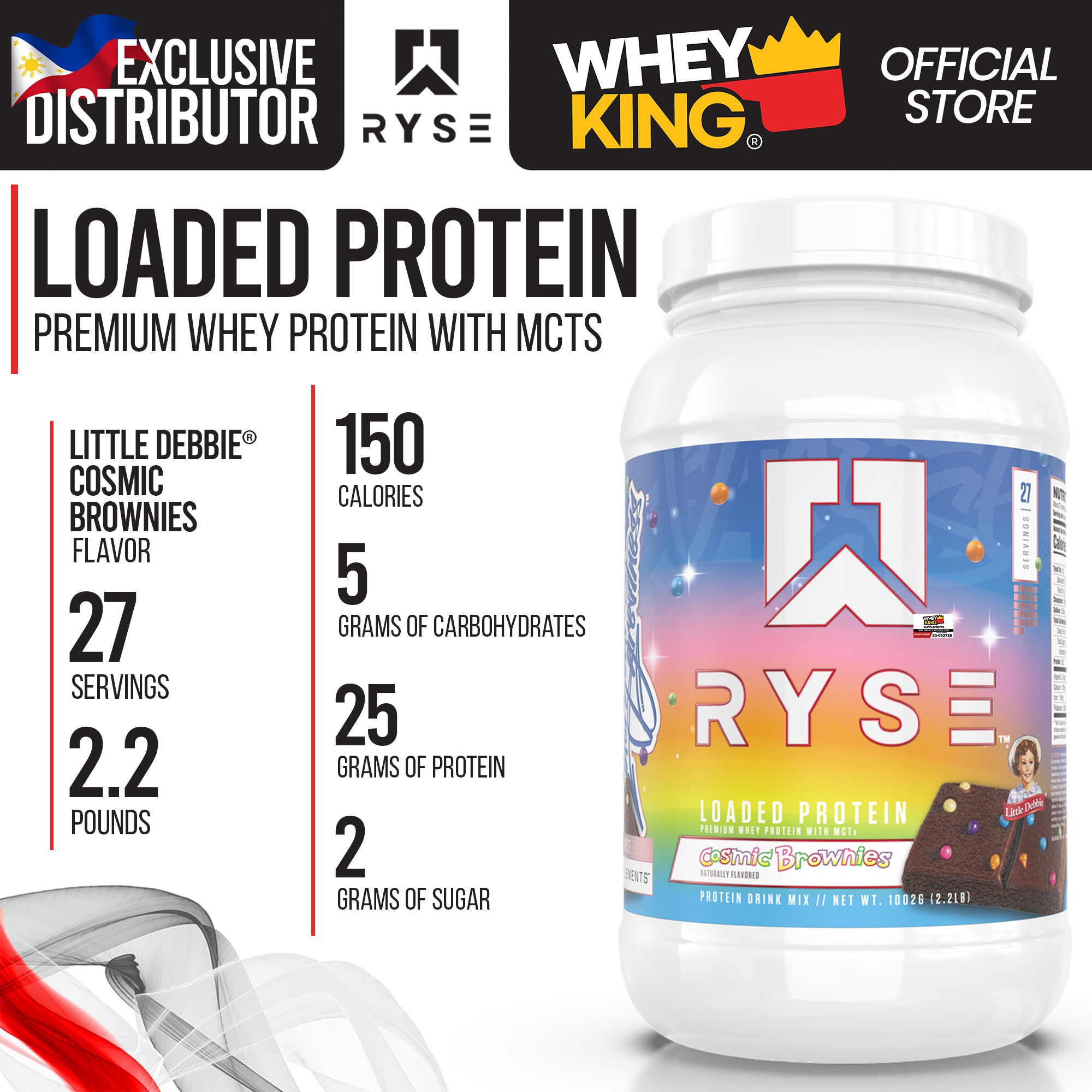 RYSE - Loaded Protein (2lbs)