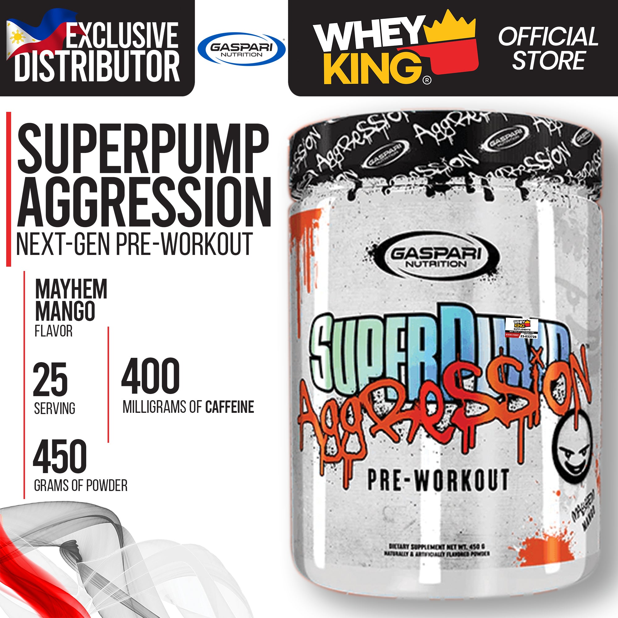 Gaspari - SuperPump Aggression