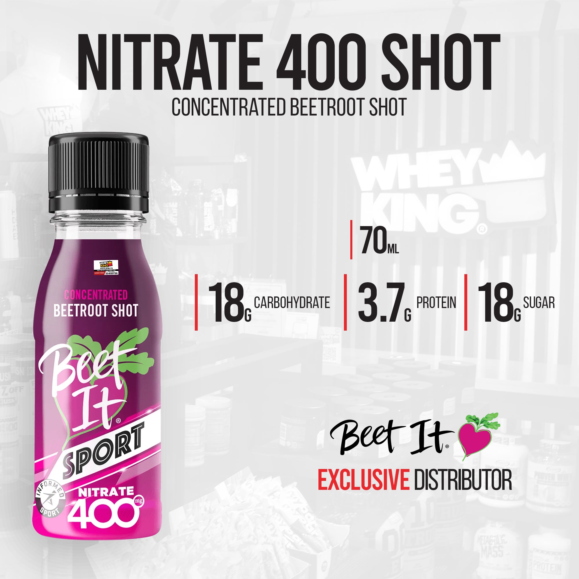 Beet it - Nitrate 400 Shot