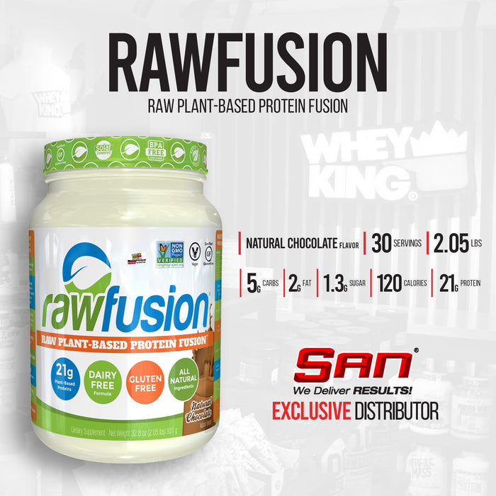 San Nutrition Rawfusion Plant Protein (2lbs)