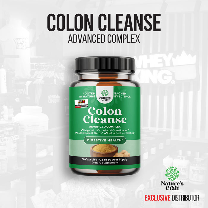 Natures Craft Colon Cleanse| 60 Capsules EXP: 03/31/2025