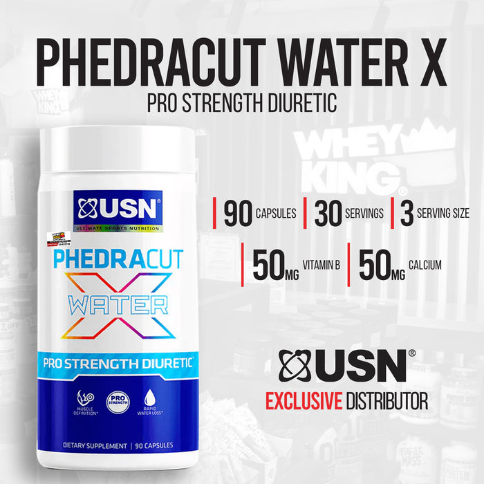 USN PhedraCut Water X (90 Capsules)