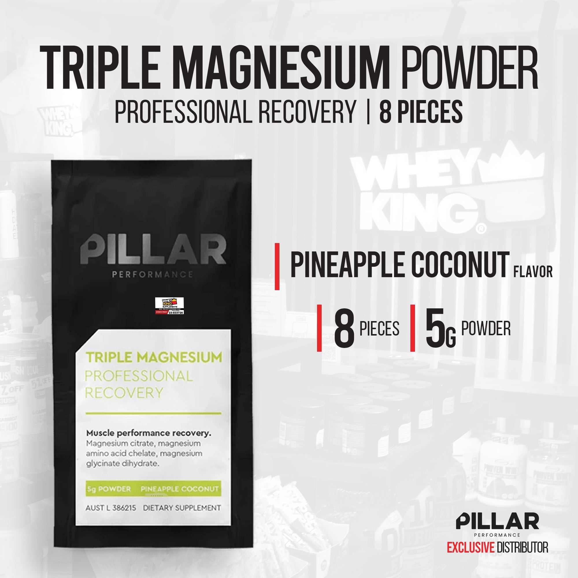 Pillar Performance - Triple Magnesium Sachet