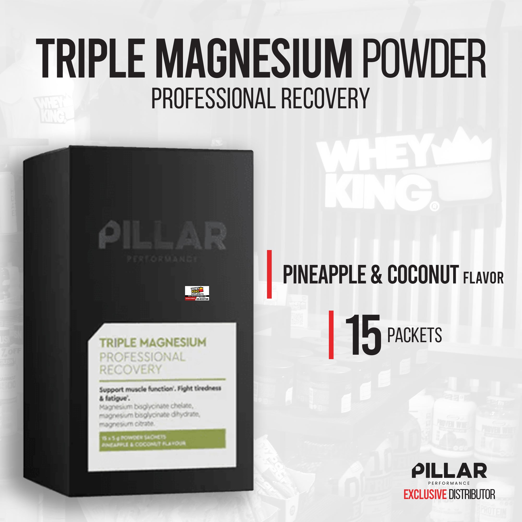 Pillar Performance - Triple Magnesium (Box of 15)