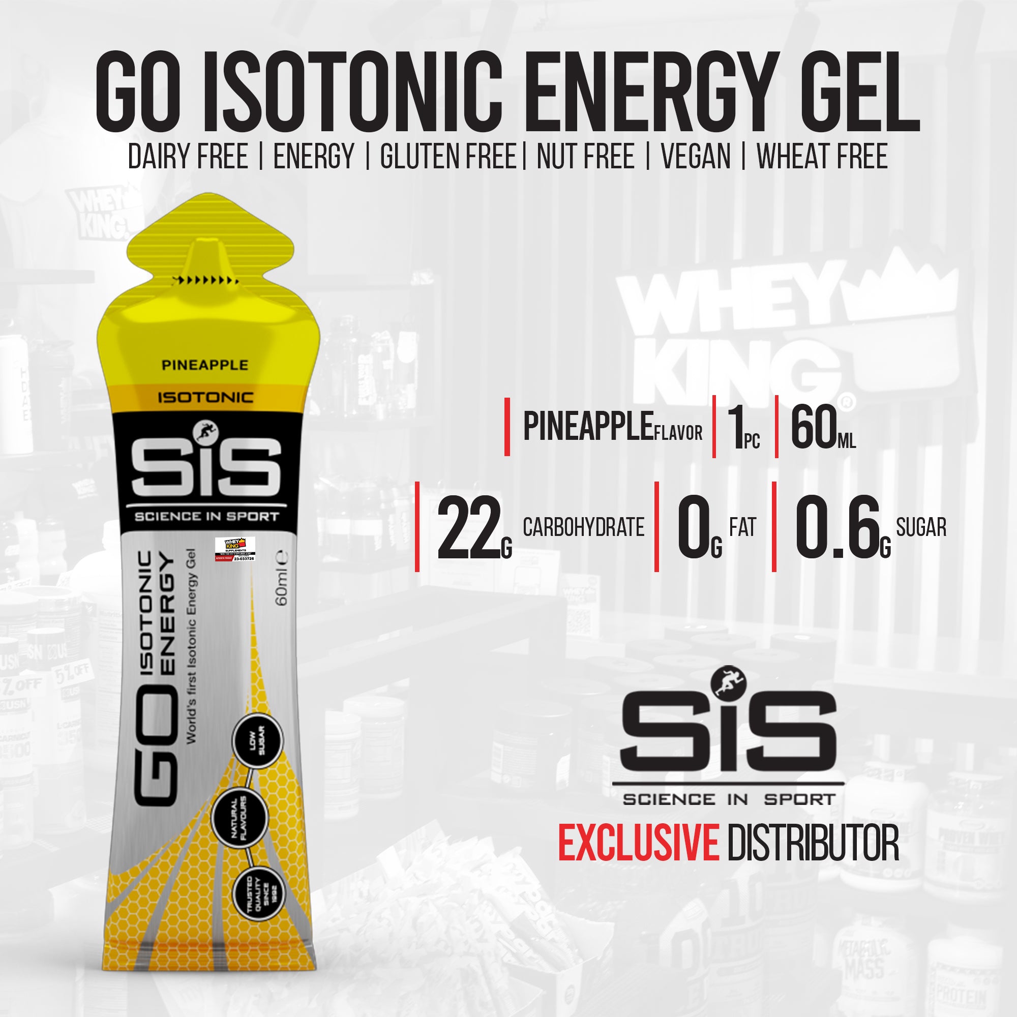 SIS - Go Isotonic Energy Gel