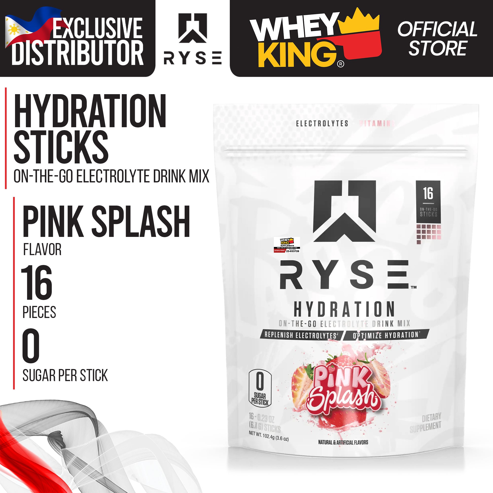 RYSE - Hydration Sticks