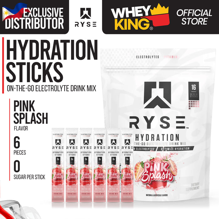 RYSE Hydration Sticks Hydration & Electrolytes