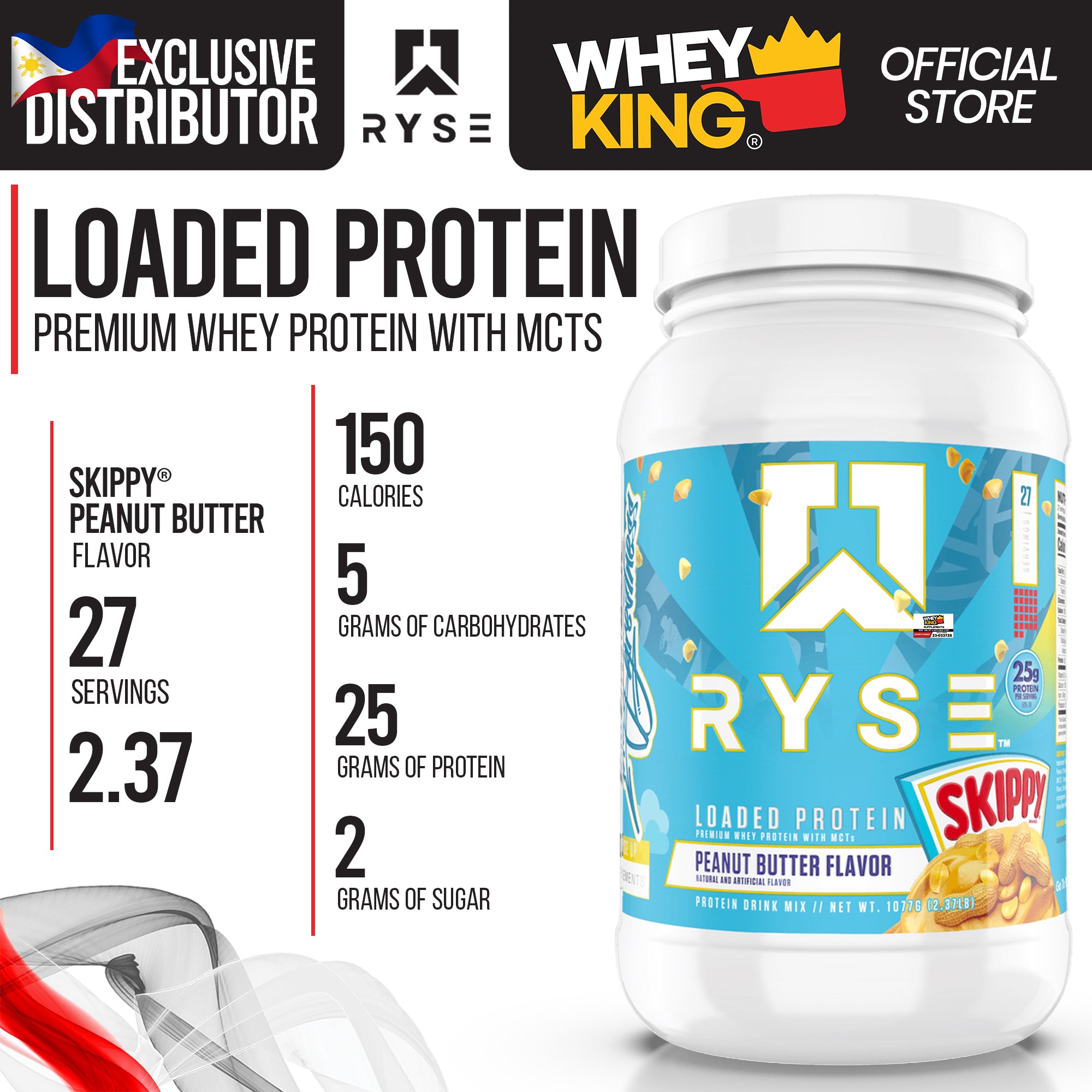 RYSE - Loaded Protein (2lbs)