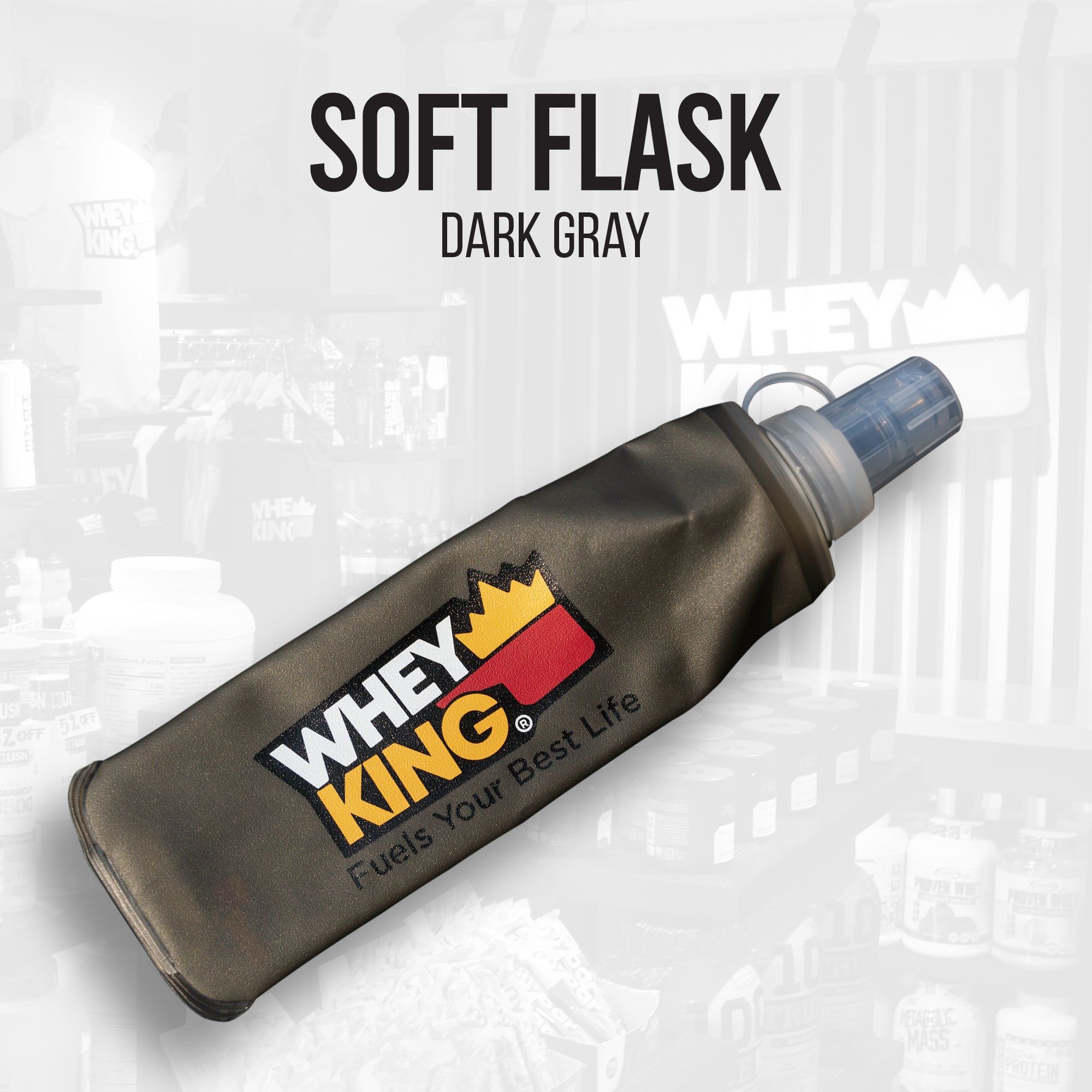 Whey King - Soft Flask  (300ml)