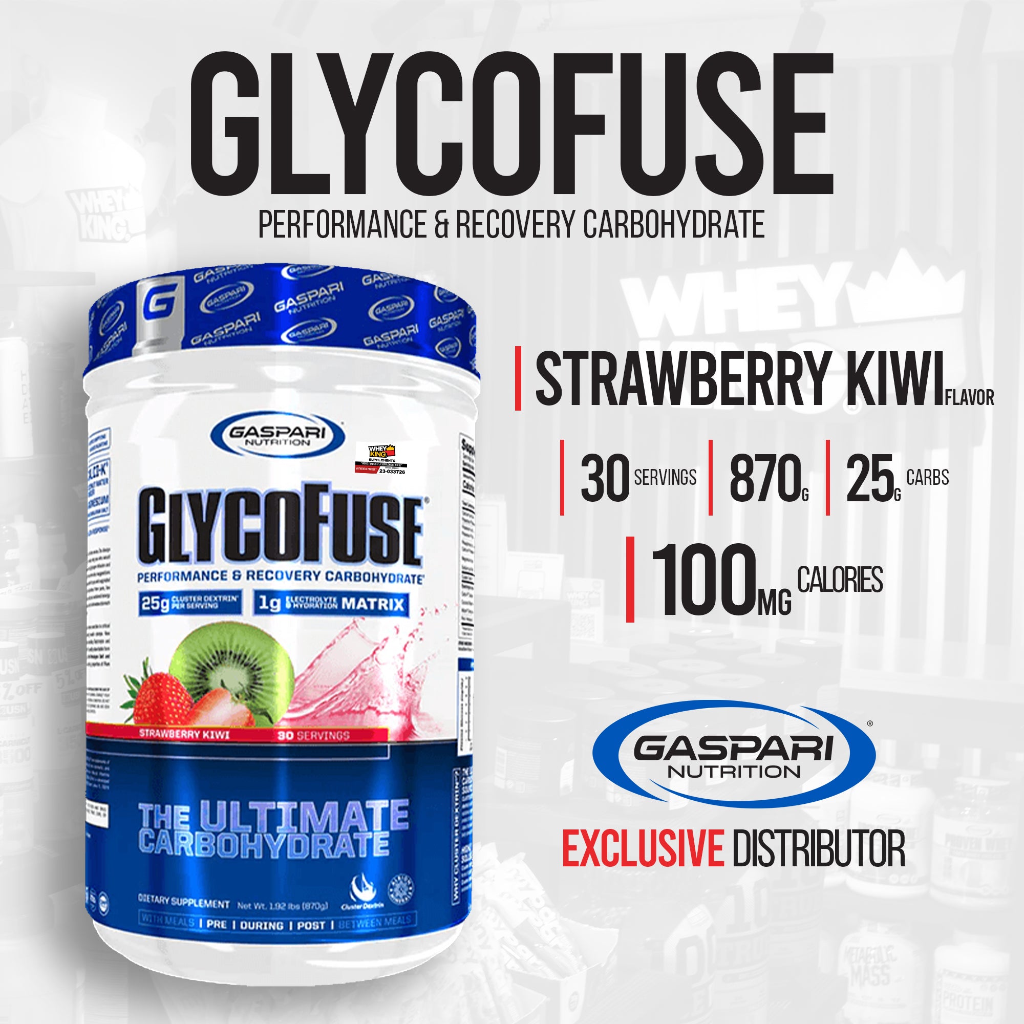 Gaspari - Glycofuse FREE BIDON