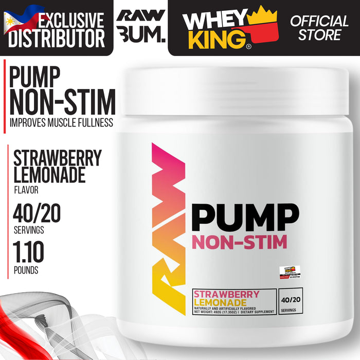 RAW Nutrition | CBUM - Pump Non-Stim Pre-Workout