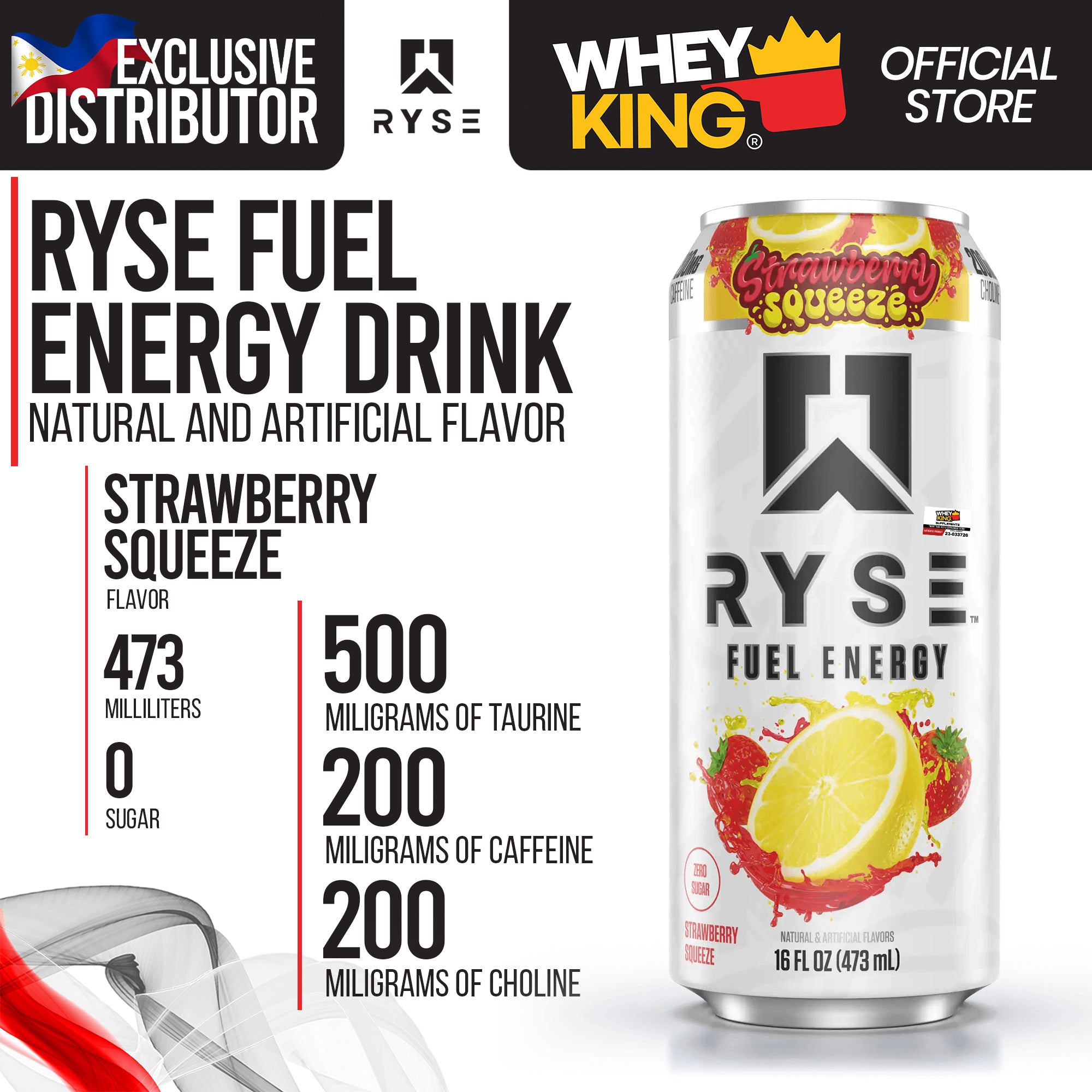 RYSE Fuel Energy Drink