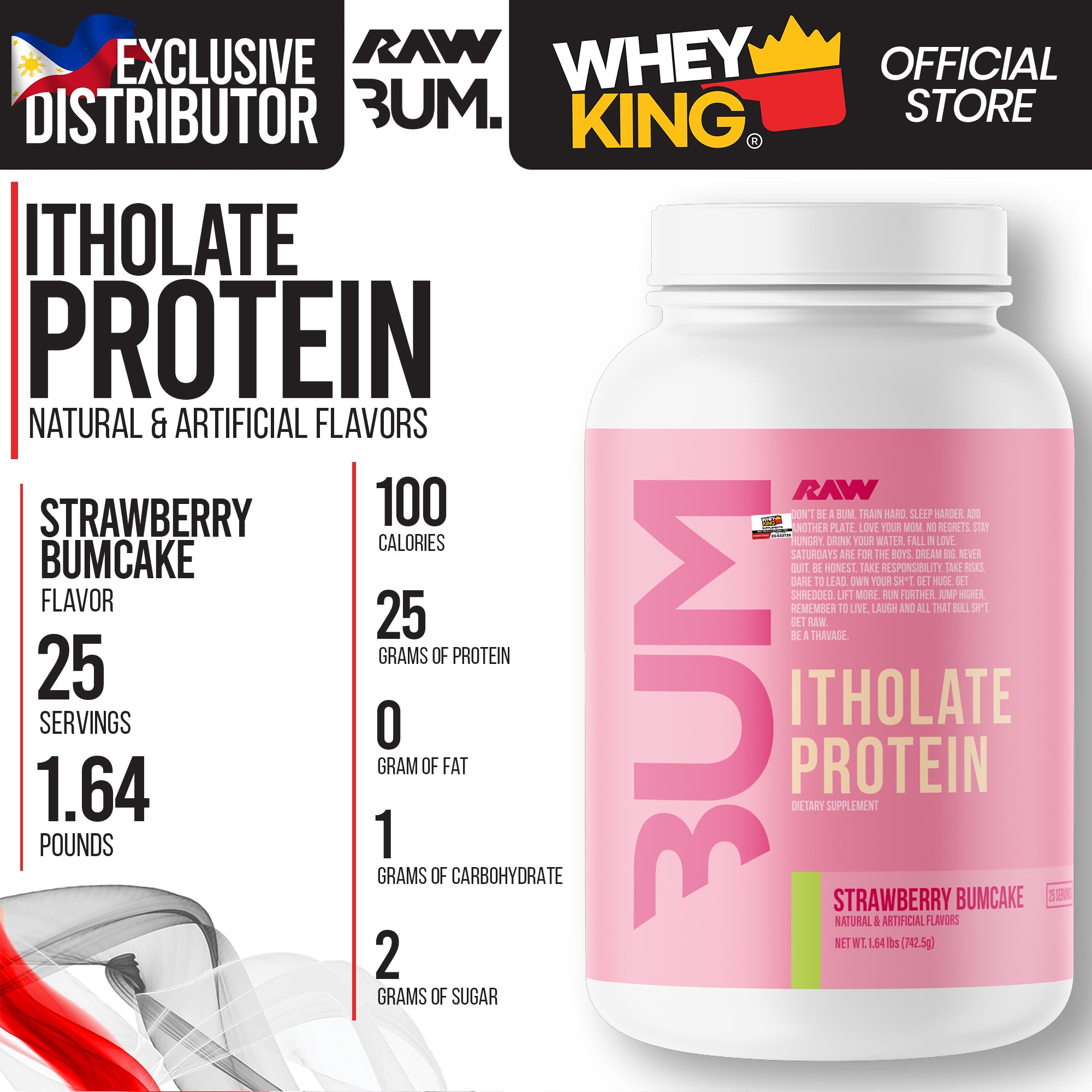 RAW Nutrition | CBUM - Itholate Protein