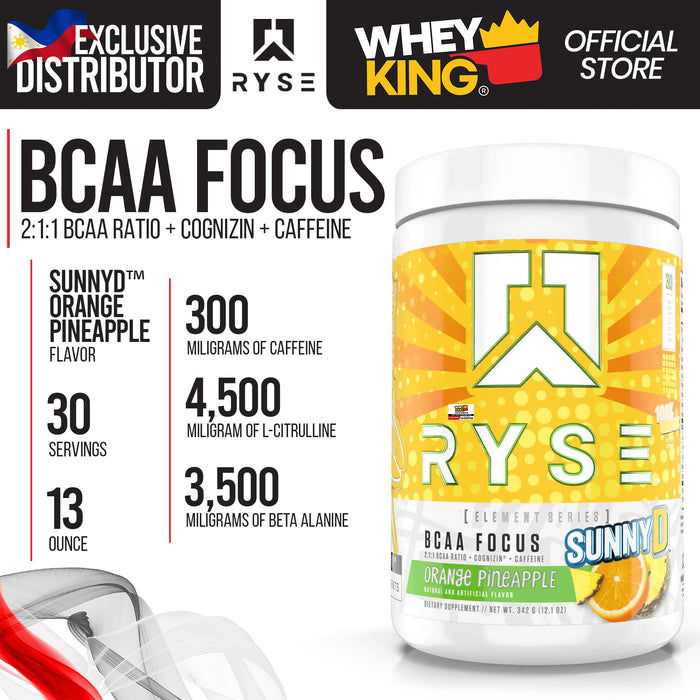 RYSE BCAA Focus Hydration, Endurance & Recovery