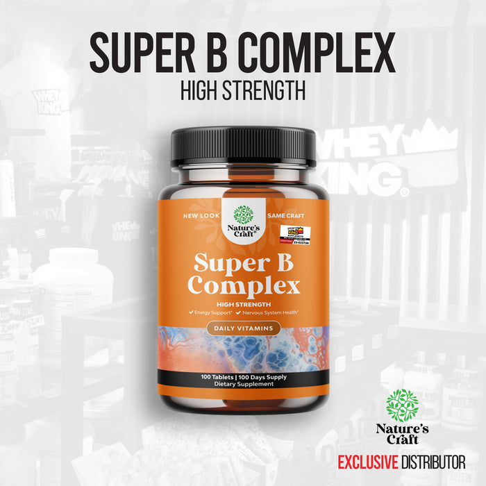 BUY1 GET1 = Natures Craft Super B Complex - 100 Tablets EXP 03/31/2025