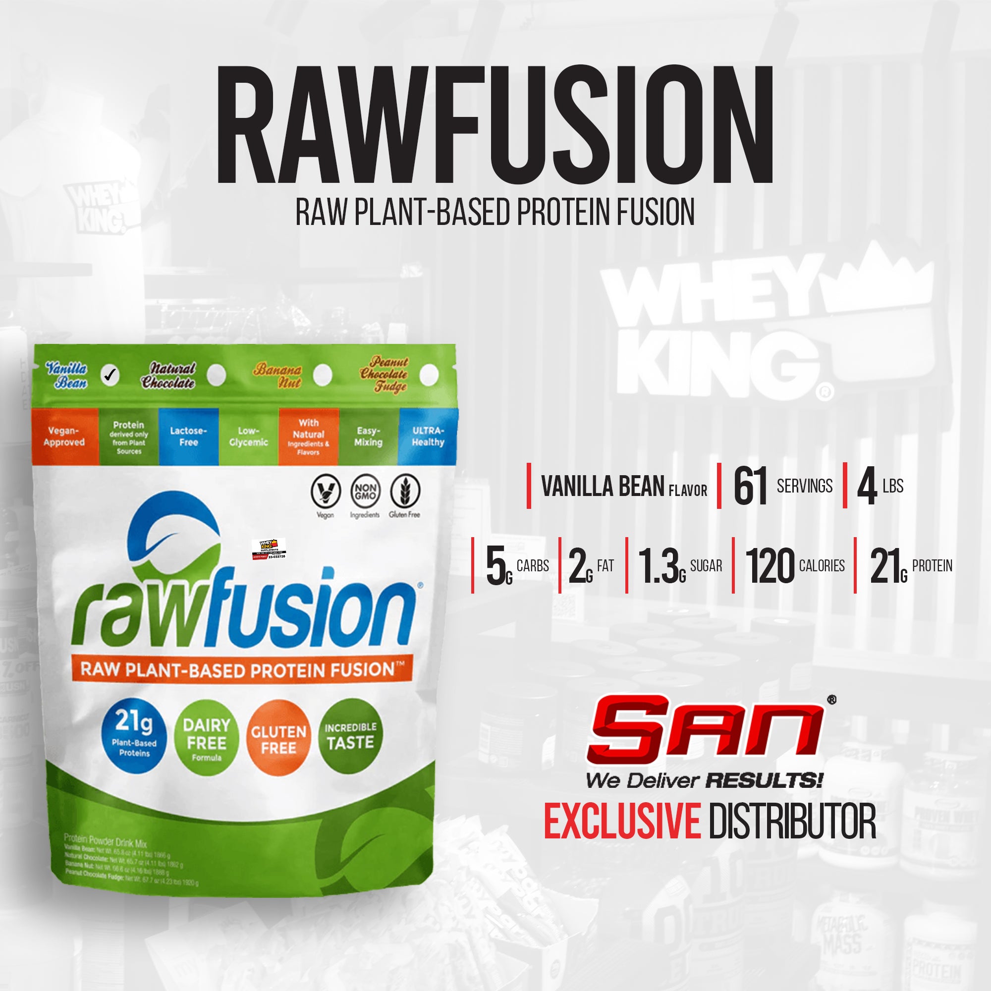 San Nutrition - Rawfusion (4lbs)