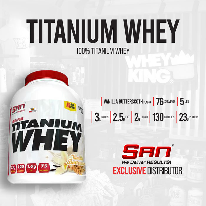 San Nutrition Titanium Whey (5lbs)