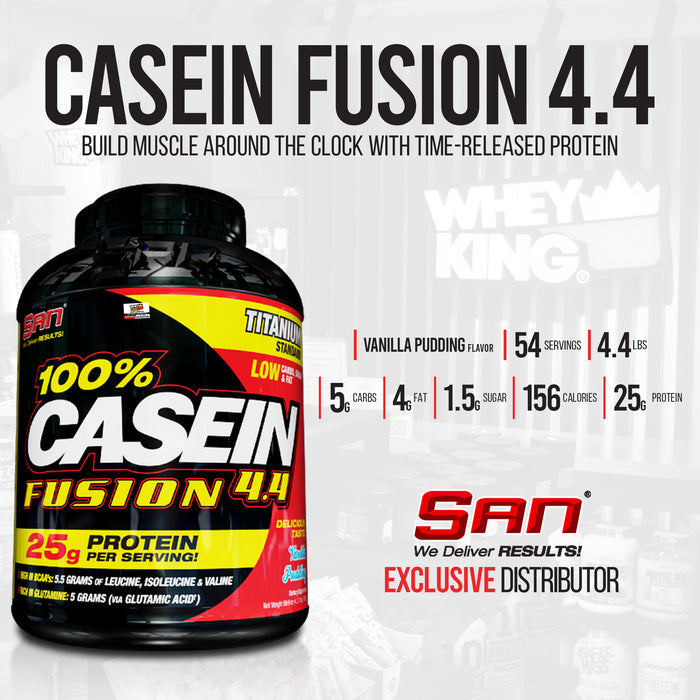 San Nutrition - Casein Fusion (4.4lbs)