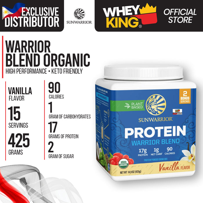 Sunwarrior - Warrior Plant Protein Blend ( 375g )