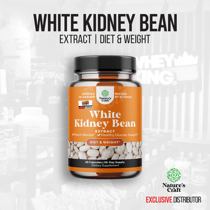 Natures Craft White Kidney Bean Extract - 60 Capsules